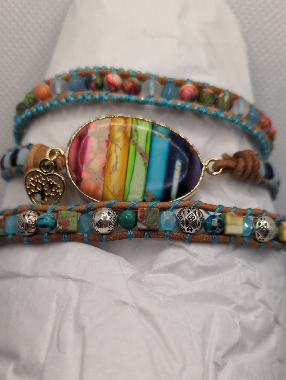 Cape Diablo Multicolor Wrap Bracelet